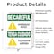 Signmission Safety Culture Sign, 3.5 in Width, Vinyl Decal, Rectangle, Bilingual OS-2PACK-BC-D-35-L-10035 - alternate 2
